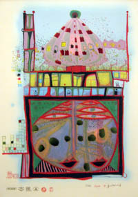 Hundertwasser - Homo Humus Come Va - 10,002 Nights - 02742